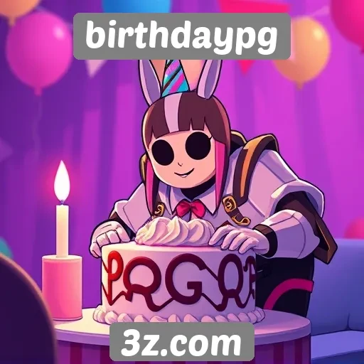 Recursos de personalização no birthdaypg para jogadores